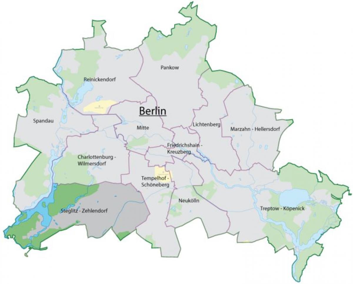 карта штеглиц в Берлине