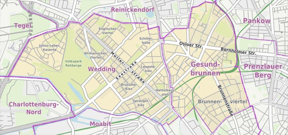 Берлин свадебное карте