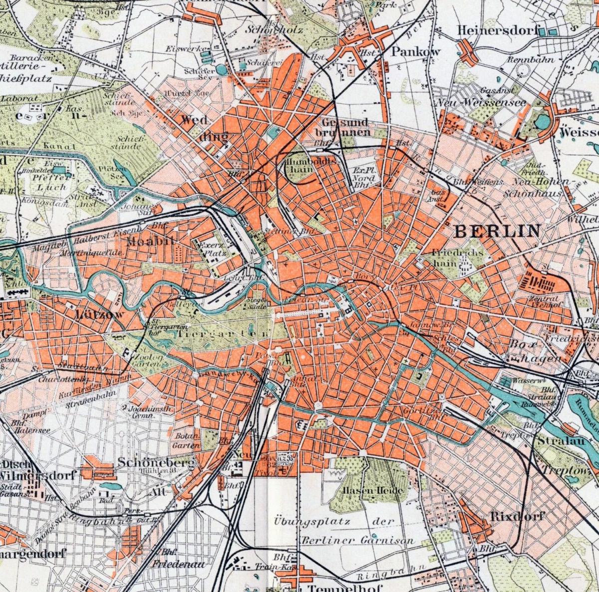 карта старый Берлин