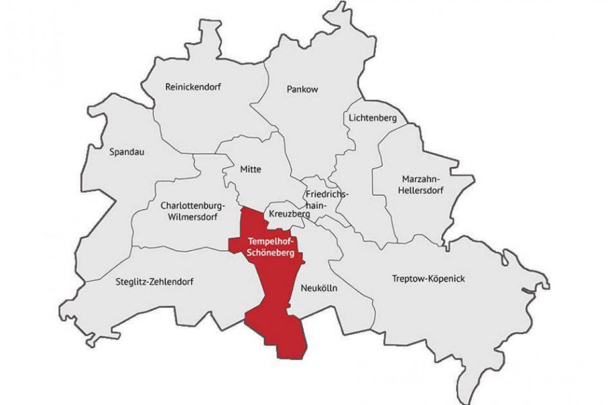 карта шенеберг Берлин
