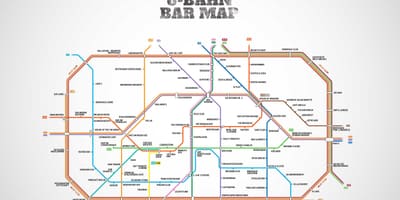 Лучшие бары в Берлине на карте