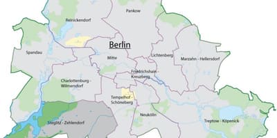 Карта штеглиц в Берлине