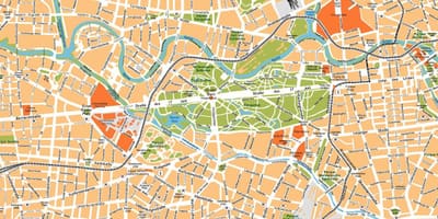 Берлин центрум карте