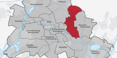 Карта лихтенберг Берлин