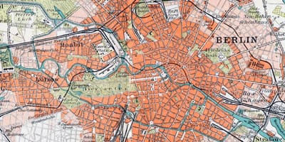 Карта старый Берлин