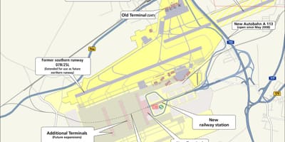 Берлин шенефельд аэропорт карта
