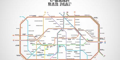 Лучшие бары в Берлине на карте