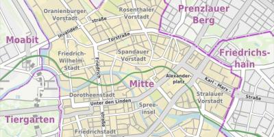 Берлин карта Берлин