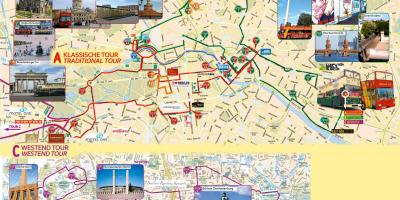 Берлин обзорная автобусная карте