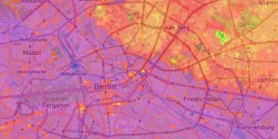 Карта Берлина топографическая