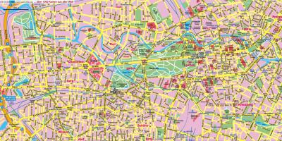 Улица карта центра Берлина 