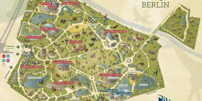 Карта Берлинского зоопарка