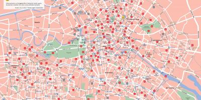 Берлин велосипеда карте