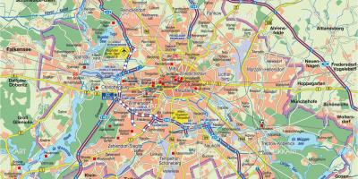 Берлин карта города