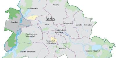 Карта шпандау Берлин